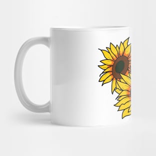 Sunflower Trio Mug